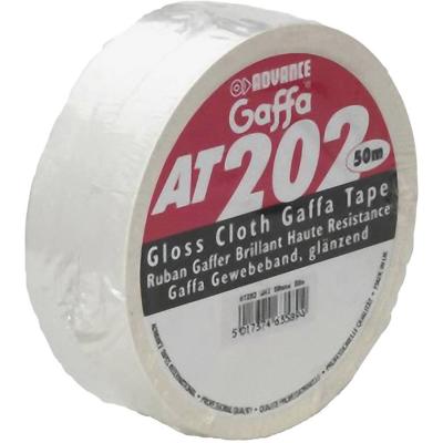Advance Tapes AT202 gaffa tape 50mm 50m wit