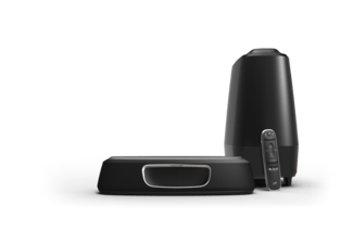 Polk Audio Magnifi Mini Soundbar-luidspreker (150 W, 1,27 cm (0,5 inch), 1,27 cm, 5,71 cm (2,25 inch), 5,72 cm, actieve subwoofer)