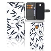Samsung Galaxy J5 2017 Hoesje Leaves Blue - thumbnail