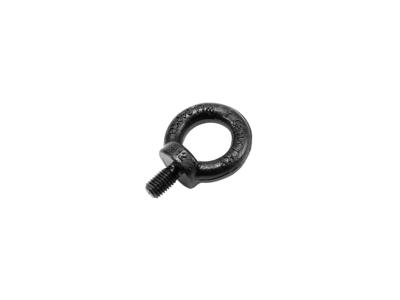 SAFETEX Eye Bolt M12/20mm, black galvanized drop forged