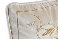 Kussen DKD Home Decor Gouden 50 x 10 x 30 cm Blommor - thumbnail
