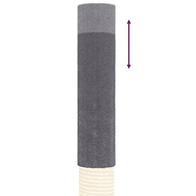 VidaXL Kattenmeubel vloer tot plafond 277-303 cm donkergrijs - thumbnail