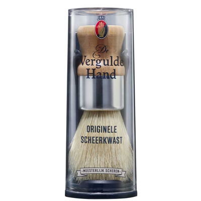 Vergulde Hand Scheerkwast Vergulde Hand Scheerkwast