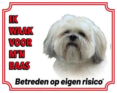 Lhasa Apso Waakbord