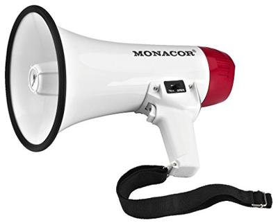 Monacor TM-10 Megafoon Met geluiden