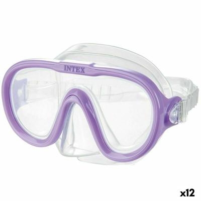 Snorkelbril Intex Sea Scan Paars