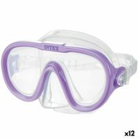 Snorkelbril Intex Sea Scan Paars - thumbnail