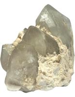 Orthoklaas Kwarts Nr 1 Ruw Stuk Bergkristal uit Marokko - thumbnail
