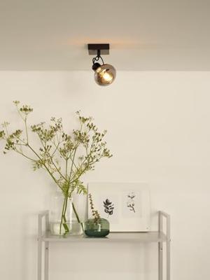 Lucide MADEE - Plafondspot - 1xE14 - Zwart