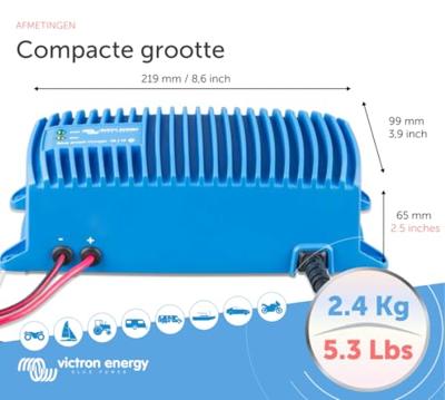 Victron Energy Loodaccu-lader Blue Smart IP67 12/17 12 V Laadstroom (max.) 17 A
