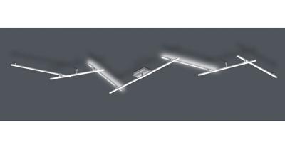 Trio Lange plafondlampIndira - 674610707