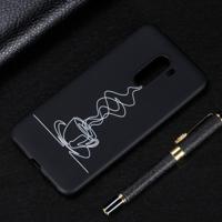 Stok cijfers Frosted TPU Case voor Xiaomi Pocophone F1 (koffie) - thumbnail