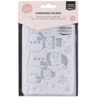 Vaessen Creative • embossing folder sneeuwpoppen - thumbnail