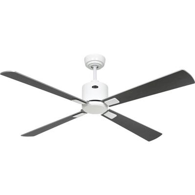CasaFan ECO NEO III 132 WE-WN/SI WiFi Flügel Wenge/silber Plafondventilator 27 W (Ø x h) 132 cm x 360 mm Wit Met afstandsbediening, Timer, Met wintermodus,