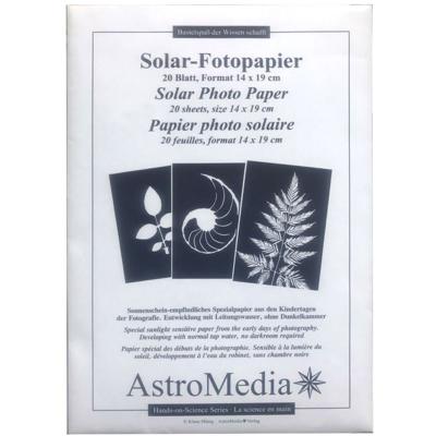 B.I.G. Astromedia Solar-fotopapier, 14 x 19 cm, 20 vellen