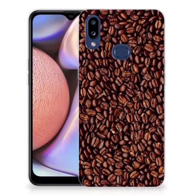 Samsung Galaxy A10s Siliconen Case Koffiebonen Samsung Galaxy A10s Siliconen Case Koffiebonen