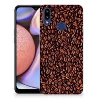 Samsung Galaxy A10s Siliconen Case Koffiebonen - thumbnail