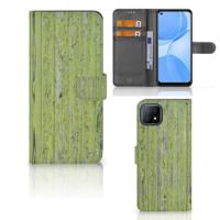 OPPO A73 5G | Book Style Case | Green Wood - thumbnail