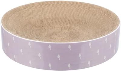 Trixie krabmand lilly karton catnip lichtgrijs