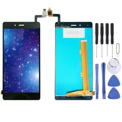 LCD-scherm en digitizer volledige montage voor Tecno Infinix Hot 4 X557 (zwart)
