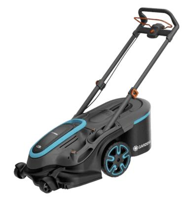 GARDENA grasmaaier powermax duo 46/36v (zwart/grijs, accu en lader niet inbegrepen)