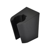 AQS Handdouchehouder Losse Kunststof Mat Zwart Boss & Wessing - thumbnail