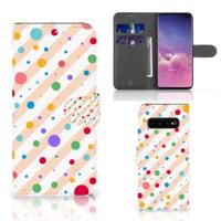 Samsung Galaxy S10 Plus | Telefoon Hoesje | Dots - thumbnail