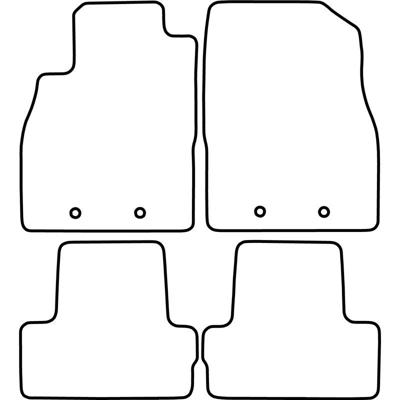 Automatten passend voor Chevrolet Volt 2011- TMDW525