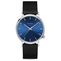 Kane Watches | Blue Artic Black Mesh - thumbnail
