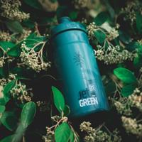 ELITE bidon "jet green + jet green plus" bottle jet green + plus 950ml clear/green - thumbnail