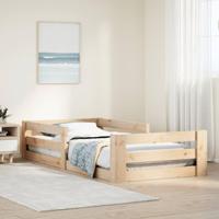 Bedframe zonder matras massief grenenhout 80x200 cm - thumbnail