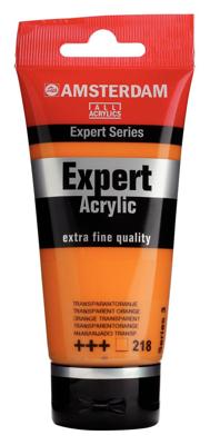 Royal Talens Amsterdam Expert Series Acrylverf Tube 75 ml - Transparantoranje 218
