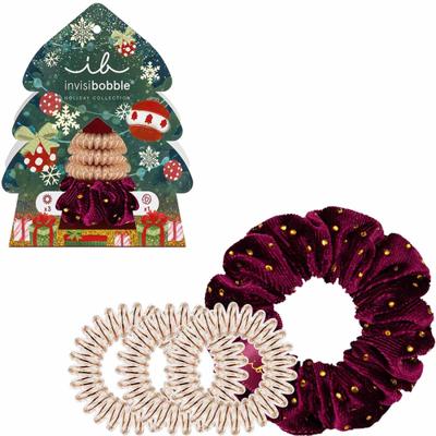 Invisibobble good things come in trees 3x original + 1x sprunchie - thumbnail