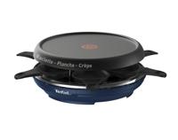 Tefal RE12A4 Gourmetstel met 6 Pannentjes 31x13 cm 850W Zwart/Blauw - thumbnail
