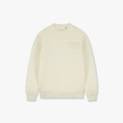 Croyez 'En Vous' Knit Sweater Heren Gebroken Wit - Maat L - Kleur: Gebroken Wit | Soccerfanshop