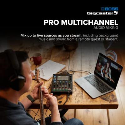 Boss Gigcaster 5 compacte 5-kanaals livestreaming mixer - thumbnail
