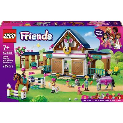 LEGO® FRIENDS 6585593 Paardenstal en manege (42688); speelset