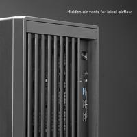 Chieftec Midi Tower BS-20B-OP, Schwarz o.NT Zwart - thumbnail