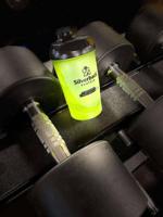 Shaker bottle - transparent green - thumbnail