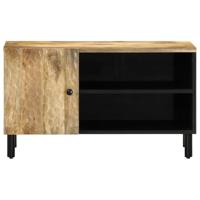 Tv-meubel 80x31x46 cm massief mangohout - thumbnail