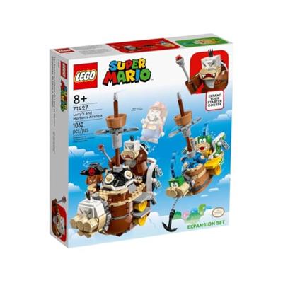 LEGO Super Mario - Uitbreidingsset: Larry en Mortons luchtschepen Constructiespeelgoed - thumbnail