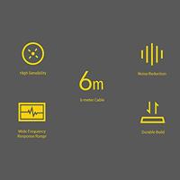 Godox LMS-60C - Omnidirectionele lavalier microfoon (6m) - thumbnail