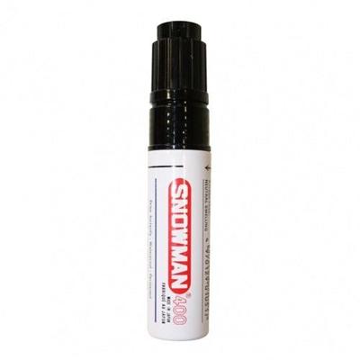 Stift Snowman 400 zwart permanent marker