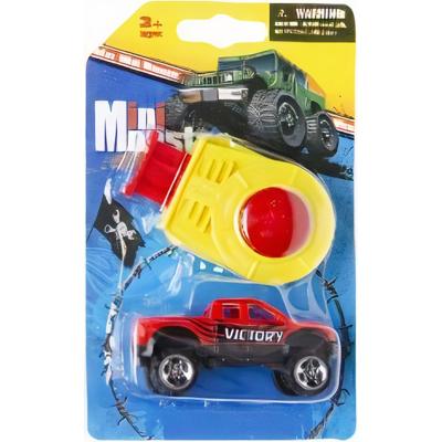 LG Imports monstertruck Mini Monster jongens 8 cm rood 2 delig LG Imports monstertruck Mini Monster jongens 8 cm rood 2 delig