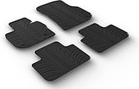 Rubbermatten passend voor BMW X4 (G02) 2018- (T-Design 4-delig + montageclips) GL0540 - thumbnail