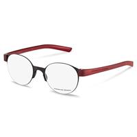 Leesbril Porsche Design P8812-Zwart / Bordeaux Rood-+1.50 - thumbnail