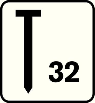 Rapid Nagels Type 32 RVS, Box 1000st Lengte 50mm Rapid Nagels Type 32 RVS, Box 1000st Lengte 50mm