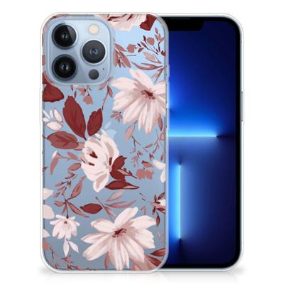 Smartphone hoesje Apple iPhone 13 Pro Watercolor Flowers