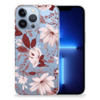 Smartphone hoesje Apple iPhone 13 Pro Watercolor Flowers - thumbnail