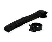 Value 25.99.5240 Klittenband kabelbinder Om te bundelen Lusdeel, Haak- en lusdeel, Haakdeel (l x b) 15 cm x 10 mm Zwart 20 stuk(s) - thumbnail